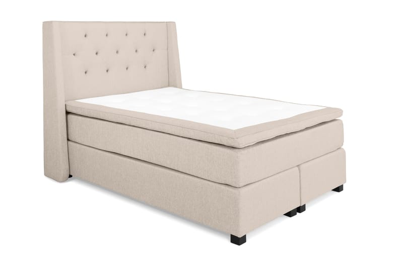 Imperia Kontinentalseng 140x200 cm - Beige - Møbler - Senger - Kontinentalsenger
