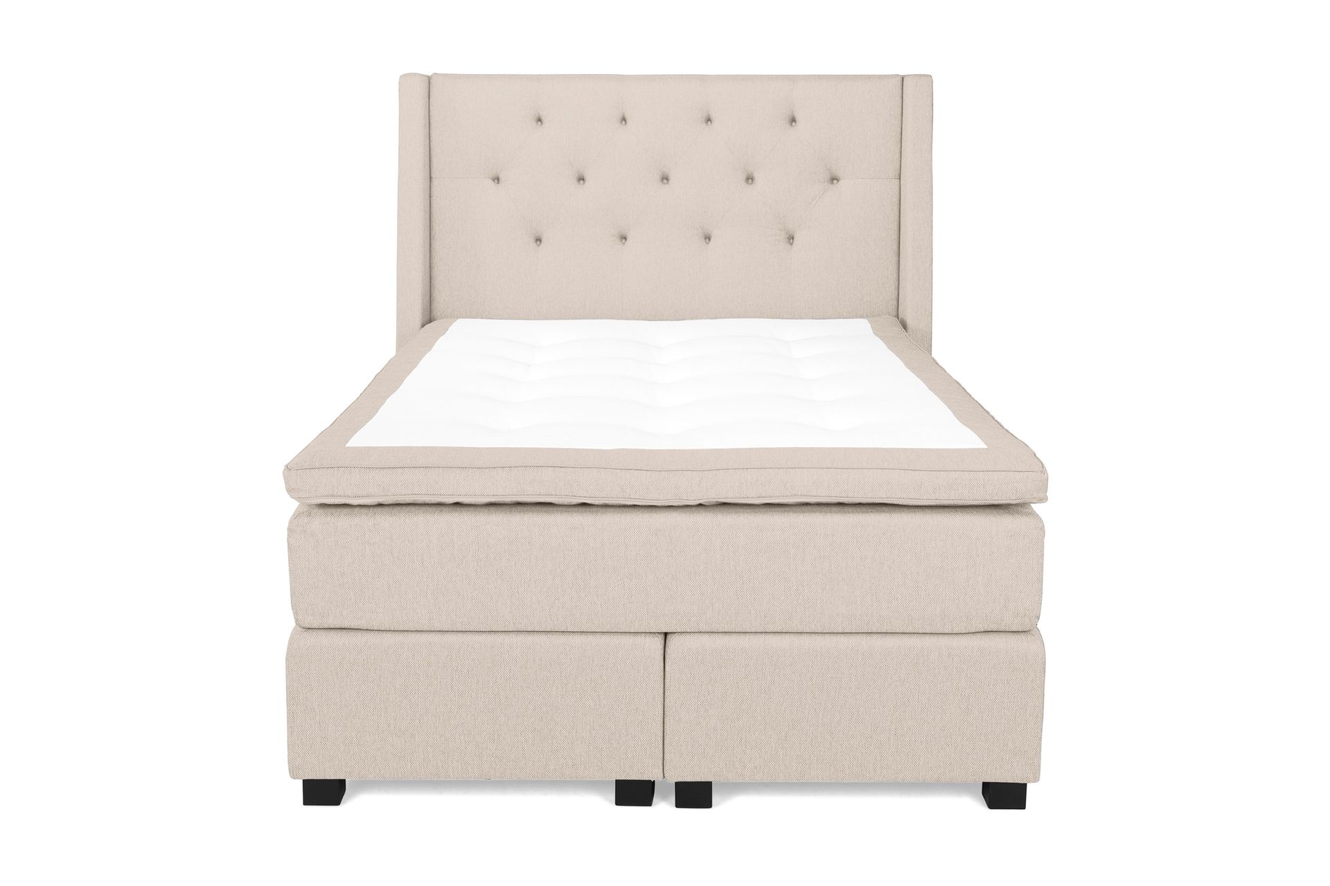 Imperia Kontinentalseng 140x200 cm - Beige - Møbler - Senger - Kontinentalsenger