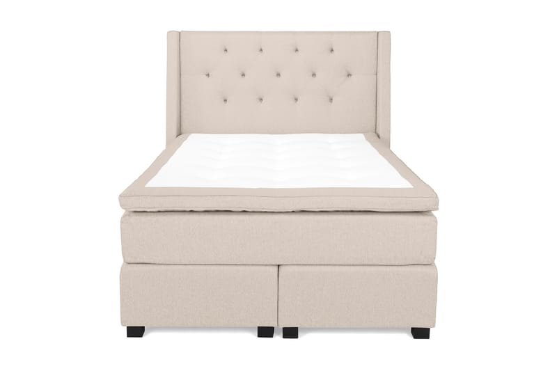 Imperia Kontinentalseng 140x200 cm - Beige - Møbler - Senger - Kontinentalsenger