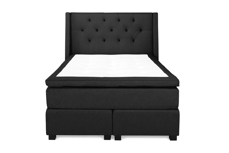 Imperia Kontinentalseng 140x200 cm - Svart - Møbler - Senger - Kontinentalsenger