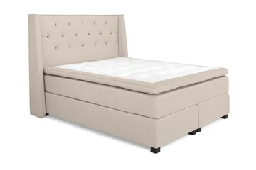 Imperia Kontinentalseng 160x200 cm - Beige - Møbler - Senger - Kontinentalsenger