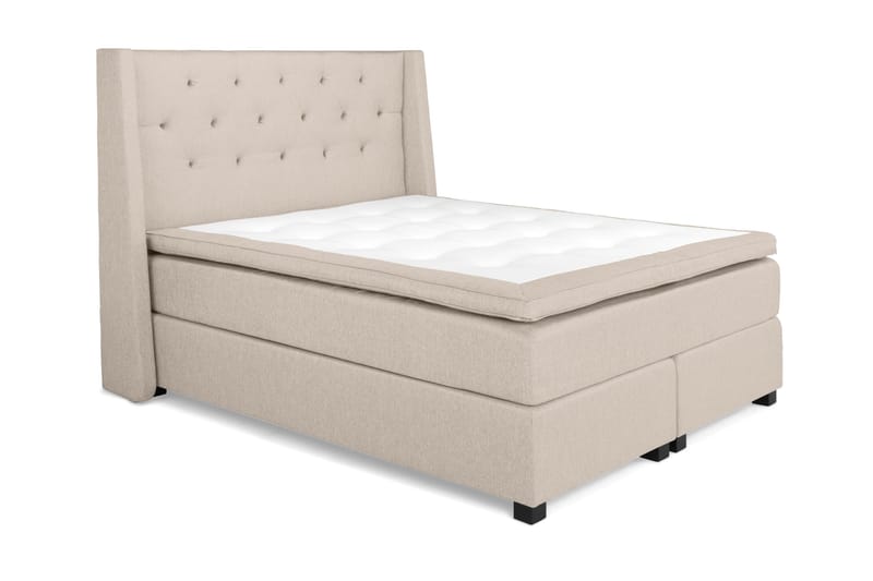 Imperia Kontinentalseng 160x200 cm - Beige - Møbler - Senger - Kontinentalsenger