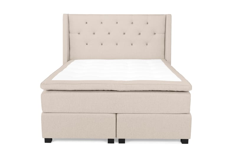 Imperia Kontinentalseng 160x200 cm - Beige - Møbler - Senger - Kontinentalsenger