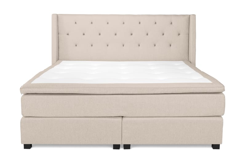 Imperia Kontinentalseng 210x210 cm - Beige - Møbler - Senger - Kontinentalsenger