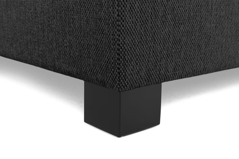 Imperia Kontinentalseng 210x210 cm - Svart - Møbler - Senger - Kontinentalsenger