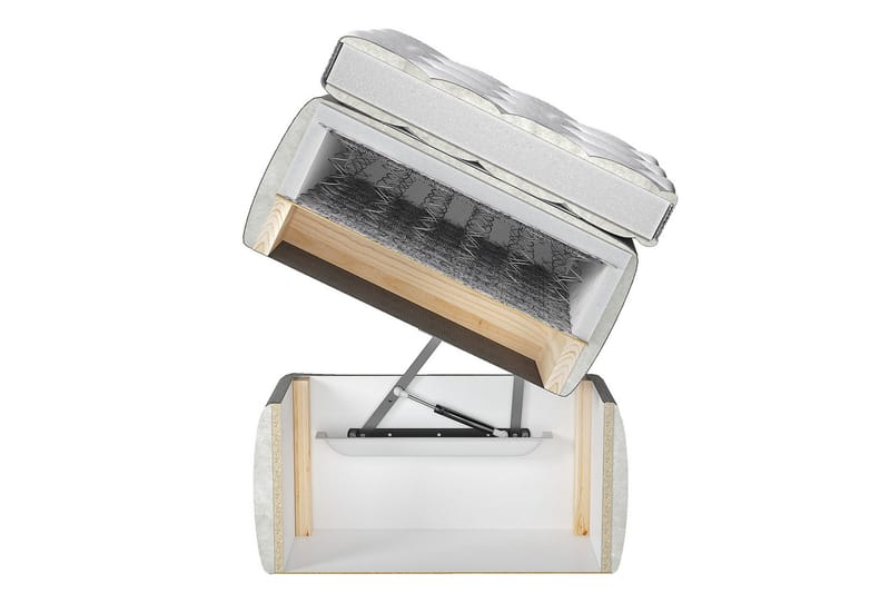 Isoba Sengepakke 180x200 cm - Blå - Møbler - Senger - Kontinentalsenger