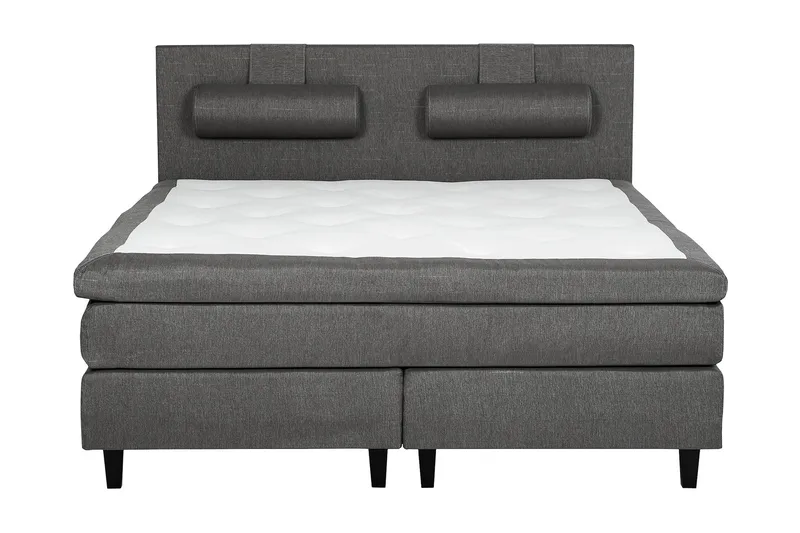 James Kontinentalseng 160 Lysegrå - Møbler - Senger - Kontinentalsenger