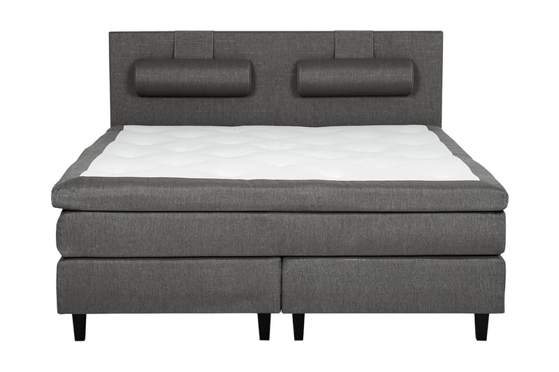 James Kontinentalseng 160 Lysegrå - Møbler - Senger - Kontinentalsenger