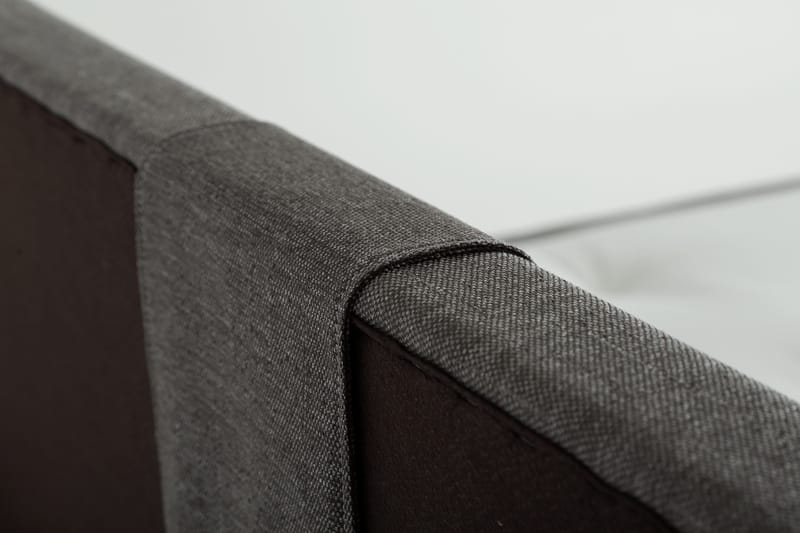 James Kontinentalseng 160 Lysegrå - Møbler - Senger - Kontinentalsenger