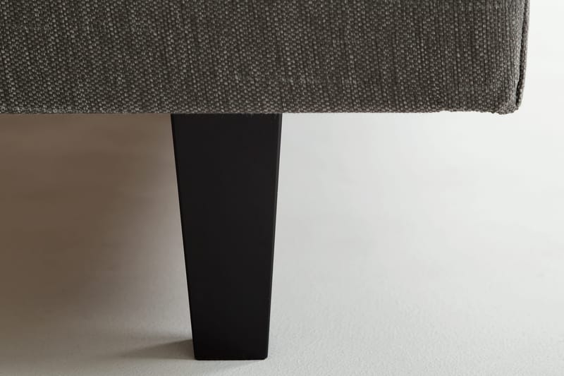 James Kontinentalseng 160 Lysegrå - Møbler - Senger - Kontinentalsenger