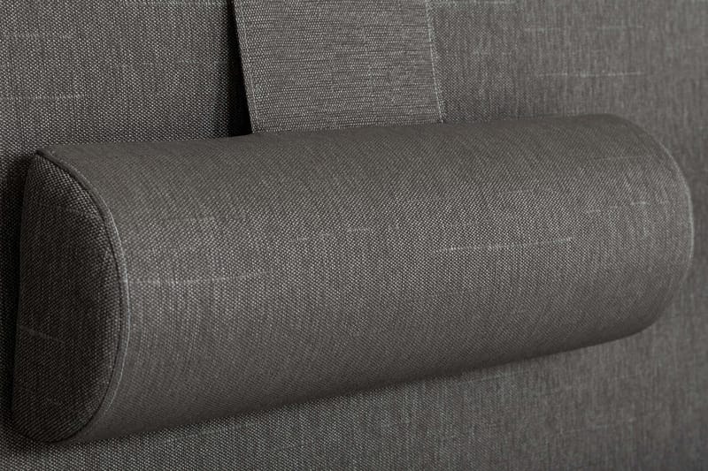 James Kontinentalseng 160 Lysegrå - Møbler - Senger - Kontinentalsenger