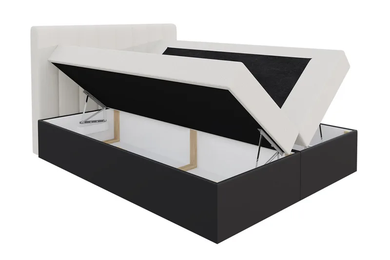 Jendem kontinentalseng 120x200 - Beige - Møbler - Senger - Kontinentalsenger