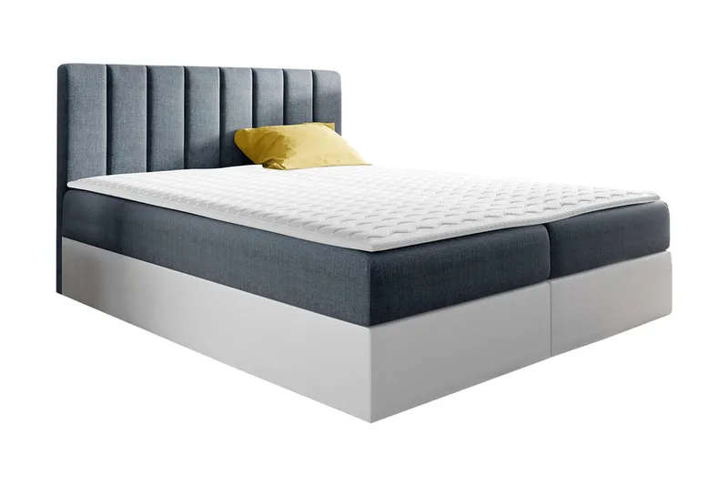 Jendem kontinentalseng 140x200 - Grå - Møbler - Senger - Kontinentalsenger