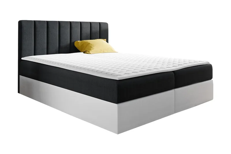 Jendem kontinentalseng 180x200 - Svart - Møbler - Senger - Kontinentalsenger