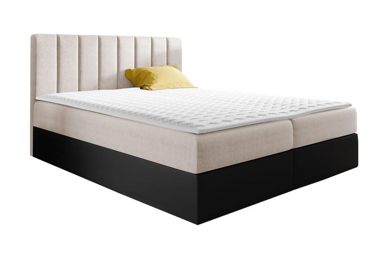 Jendem kontinentalseng 200x200 - Beige - Møbler - Senger - Kontinentalsenger