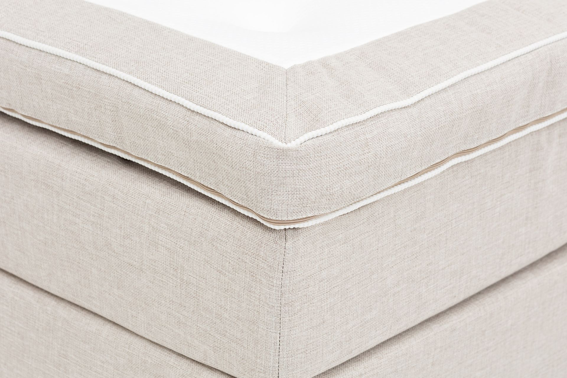 Jolie Komplett Sengepakke 160x200 cm - Beige - Møbler - Senger - Kontinentalsenger