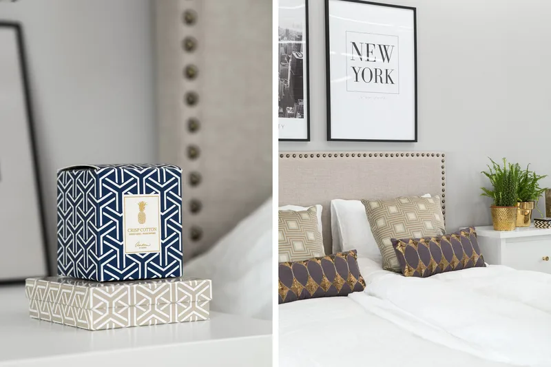 Jolie Kontinentalseng 140 - Beige - Møbler - Senger - Kontinentalsenger