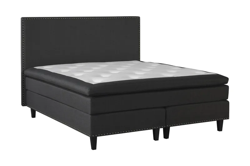 Jolie Kontinentalseng 180x200, Svart