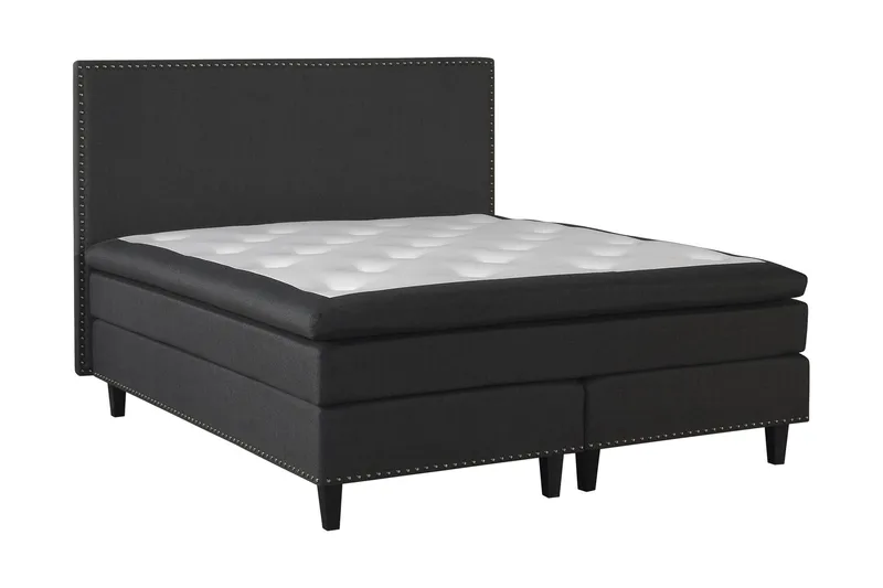 Jolie Kontinentalseng 180x200, Svart
