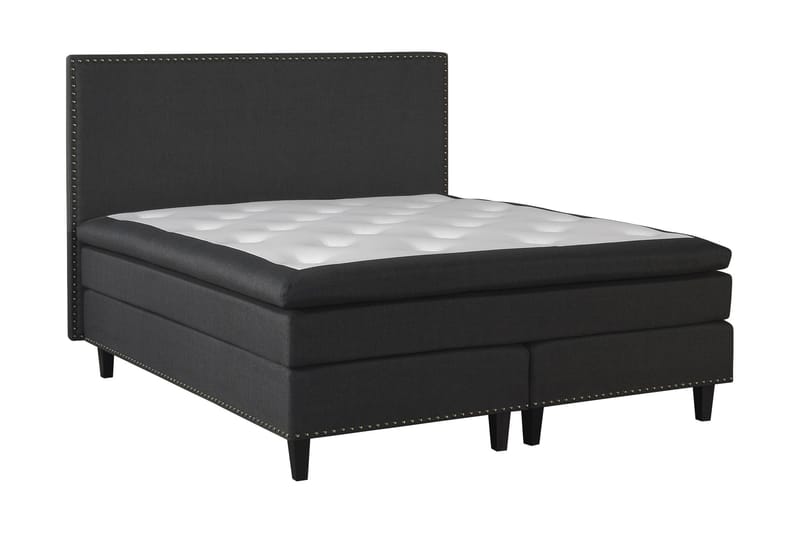 Jolie Kontinentalseng 180x200, Svart