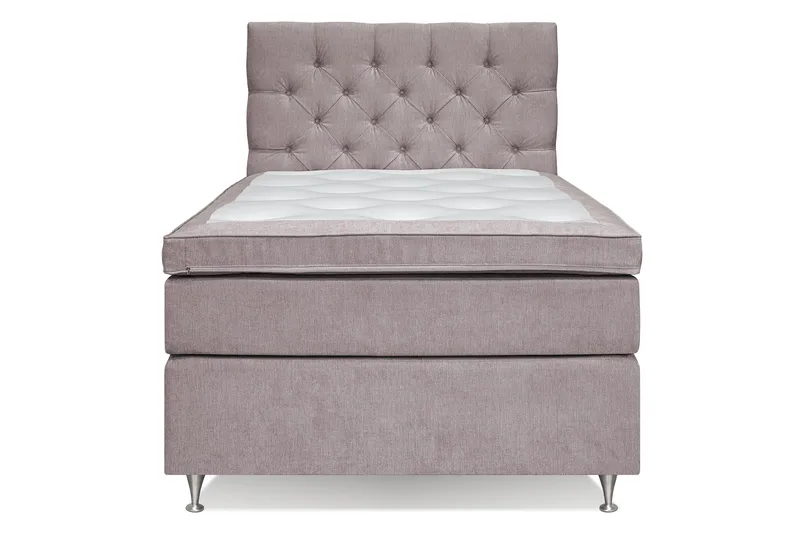 Joluma Kontinentalseng Fast - (+Flere valg) 120x200 cm Vintagerose - Møbler - Senger - Kontinentalsenger