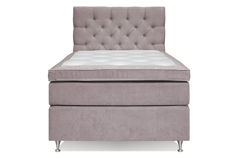 Joluma Kontinentalseng Fast - (+Flere valg) 120x200 cm Vintagerose - Møbler - Senger - Kontinentalsenger