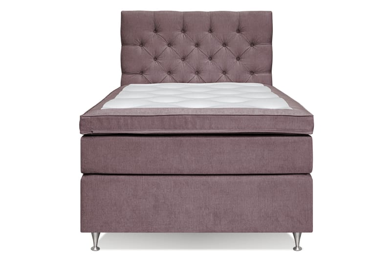 Joluma Kontinentalseng Fast - (+Flere valg) 140x200 cm Mørkerosa - Møbler - Senger - Kontinentalsenger