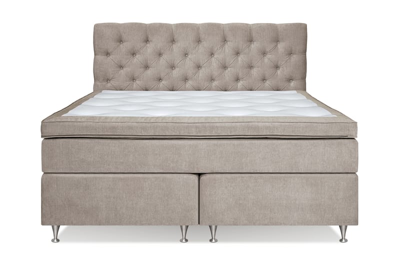 Joluma Kontinentalseng Fast/Medium - Beige - Møbler - Senger - Komplett sengepakke