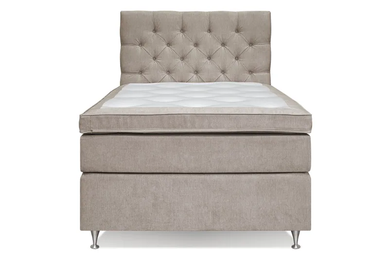 Joluma Kontinentalseng Medium - (+Flere valg) 105x200 cm Beige - Møbler - Senger - Kontinentalsenger