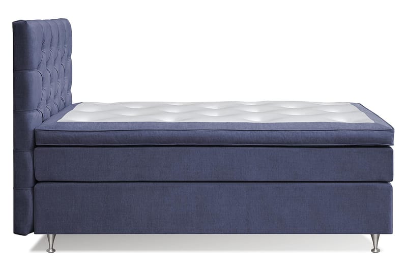 Joluma Kontinentalseng Medium - (+Flere valg) 105x200 cm Mørkeblå - Komplett sengepakke - Kontinentalsenger