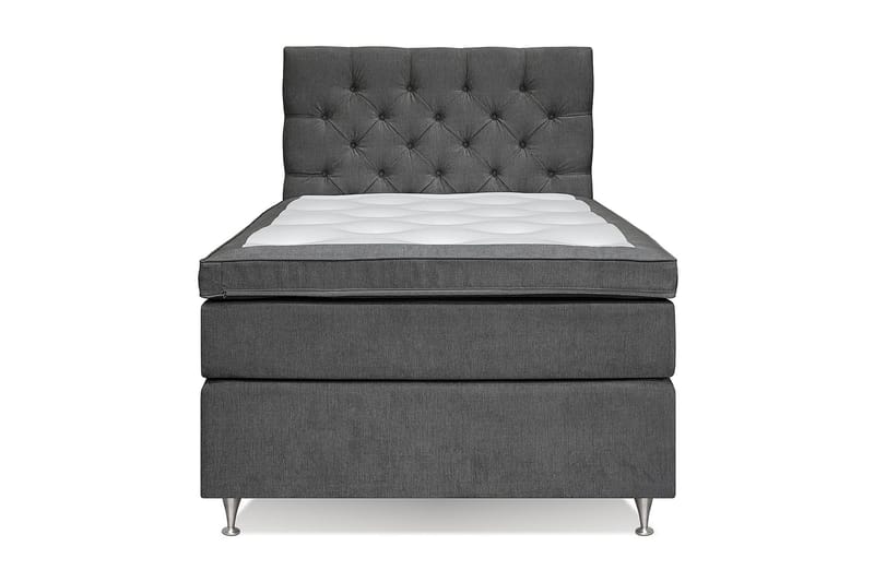 Joluma Kontinentalseng Medium - (+Flere valg) 105x200 cm Mørkegrå - Møbler - Senger - Kontinentalsenger