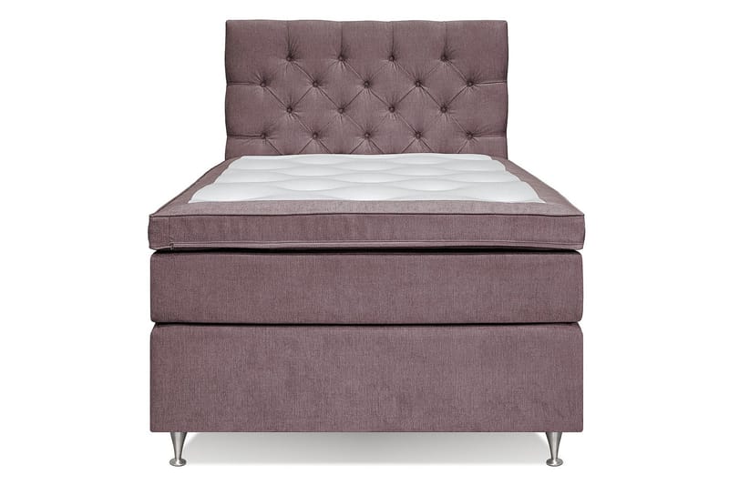 Joluma Kontinentalseng Medium - (+Flere valg) 105x200 cm Mørkerosa - Møbler - Senger - Kontinentalsenger