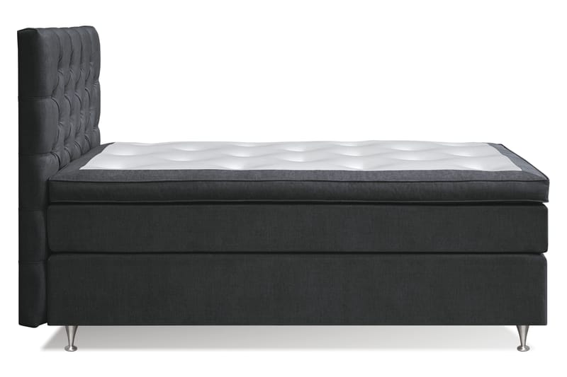 Joluma Kontinentalseng Medium - (+Flere valg) 105x200 cm Svart - Møbler - Senger - Kontinentalsenger