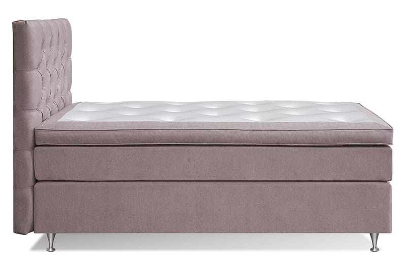 Joluma Kontinentalseng Medium - (+Flere valg) 105x200 cm Vintagerose - Møbler - Senger - Komplett sengepakke