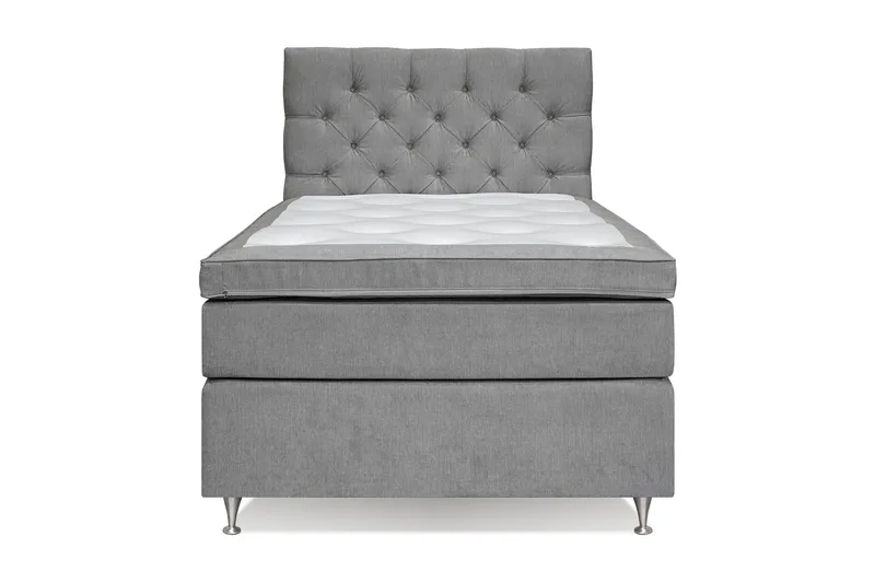 Joluma Kontinentalseng Medium - (+Flere valg) 120x200 cm Grå - Møbler - Senger - Kontinentalsenger