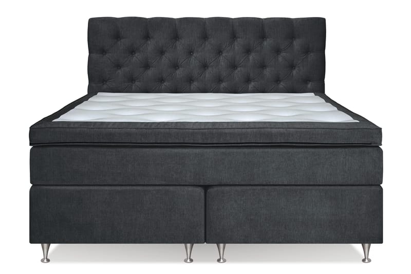 Joluma Kontinentalseng Medium - (+Flere valg) 180x200 cm Svart - Møbler - Senger - Kontinentalsenger