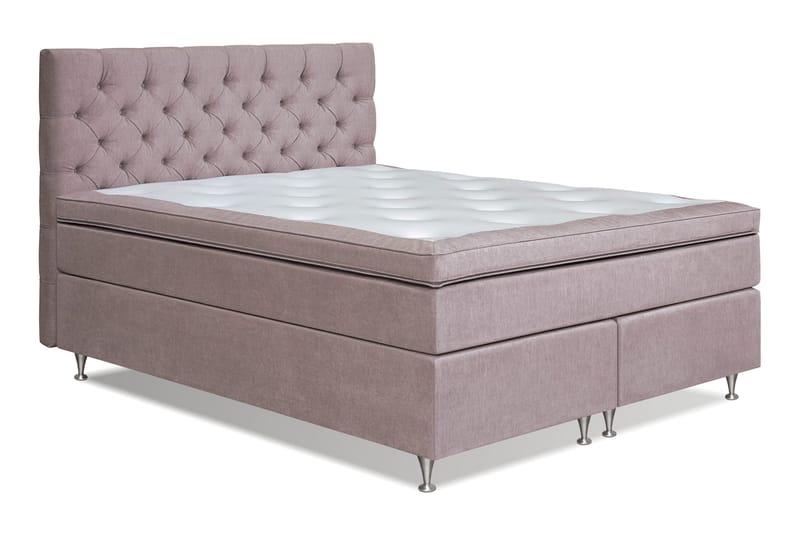 Joluma Kontinentalseng Medium - (+Flere valg) 180x200 cm Vintagerose - Møbler - Senger - Kontinentalsenger