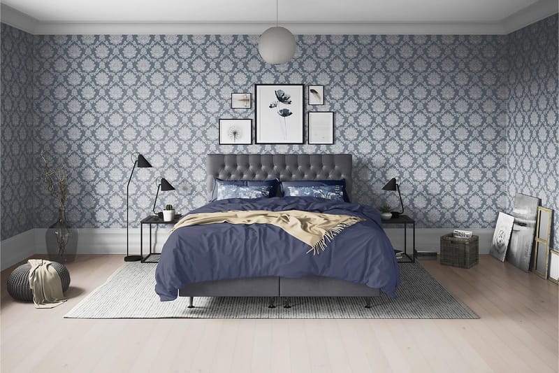 Joluma Sengepakke Fast - (+Flere valg) 105x200 cm Mørkegrå - Møbler - Senger - Kontinentalsenger