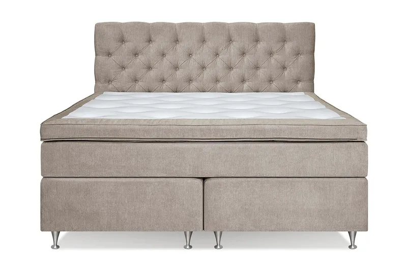 Joluma Sengepakke Fast/Medium - (+Flere valg) 160x200 cm Beige - Møbler - Senger - Kontinentalsenger