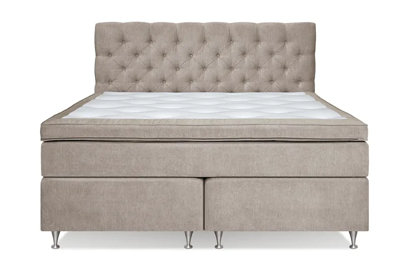 Joluma Sengepakke Fast/Medium - (+Flere valg) 160x200 cm Beige - Møbler - Senger - Kontinentalsenger