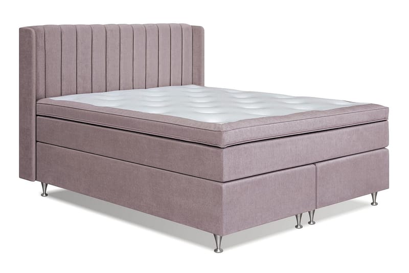 Joluma Sengepakke Fast/Medium - (+Flere valg) 180x200 cm Vintagerose - Møbler - Senger - Kontinentalsenger