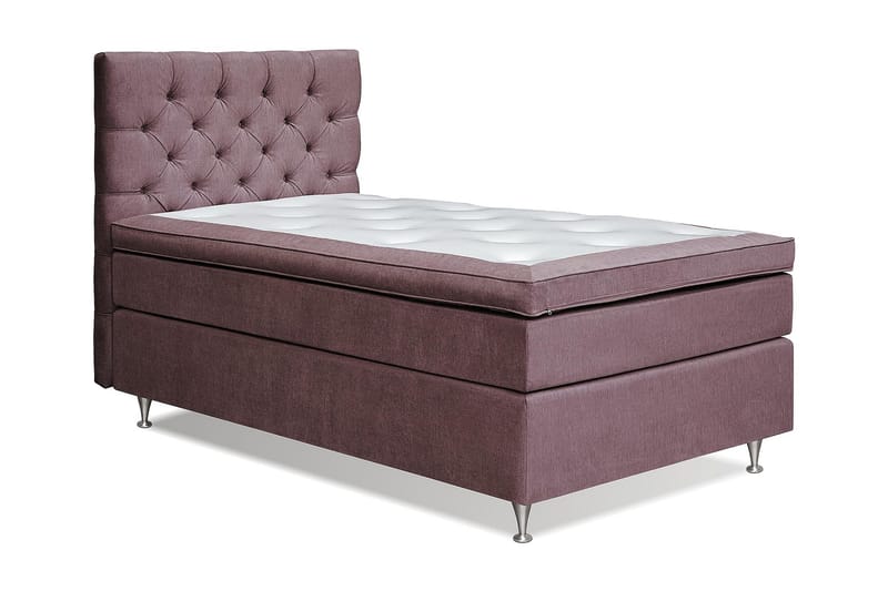 Joluma Sengepakke Medium - (+Flere valg) 105x200 cm Mørkerosa - Møbler - Senger - Kontinentalsenger