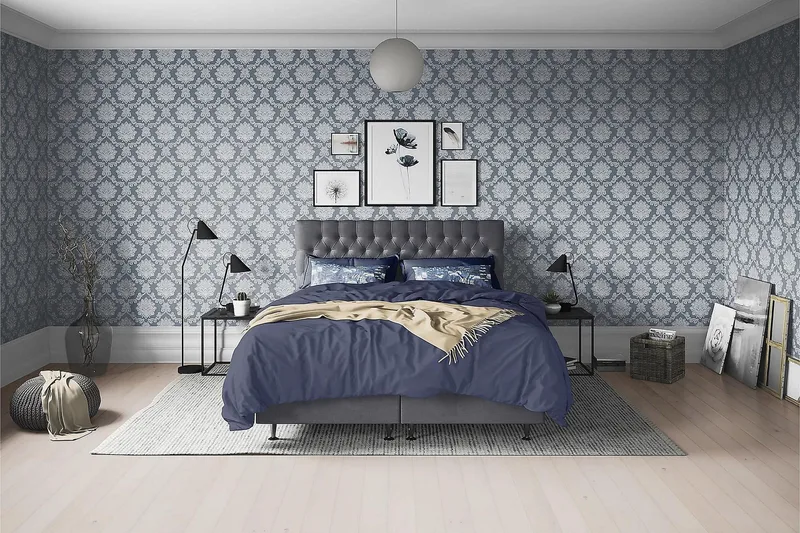 Joluma Sengepakke Medium - (+Flere valg) 120x200 cm Mørkegrå - Møbler - Senger - Kontinentalsenger