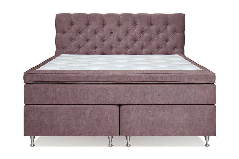 Joluma Sengepakke Medium - (+Flere valg) 160x200 cm Mørkerosa - Møbler - Senger - Kontinentalsenger