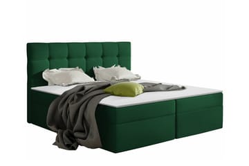 Kintore Kontinentalseng 140x200 cm - Mørkegrønn - Møbler - Senger - Kontinentalsenger