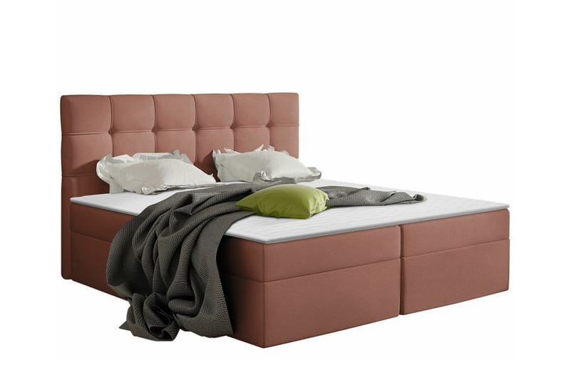 Kintore Kontinentalseng 140x200 cm - Rosa - Møbler - Senger - Kontinentalsenger