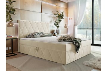 Kintore Kontinentalseng 160x200 cm - Beige - Møbler - Senger - Kontinentalsenger