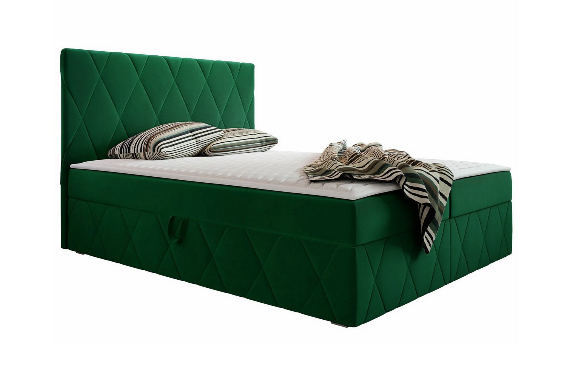 Kintore Kontinentalseng 160x200 cm - Mørkegrønn - Møbler - Senger - Kontinentalsenger