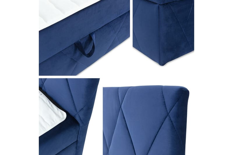 Kintore Kontinentalseng 160x200 cm - Svart - Møbler - Senger - Kontinentalsenger