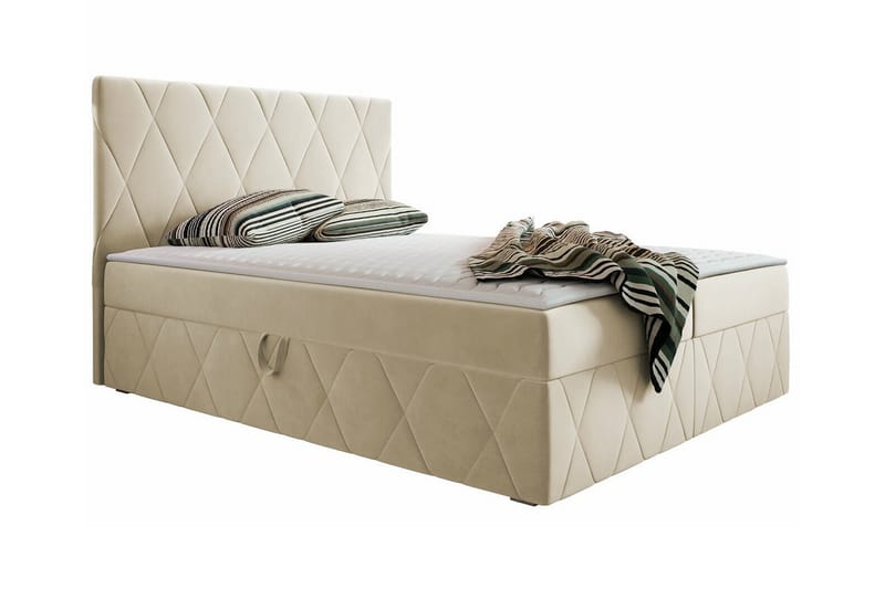 Kintore Kontinentalseng 180x200 cm - Beige - Møbler - Senger - Kontinentalsenger